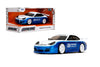Jada Hyper-Spec 1:24 Porsche 911 GT3 RS (996) Toyo Tires Die-Cast Car, Toys for Kids and Adults(Candy Blue/White)