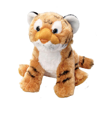 Wild Republic Cuddlekins Eco Mini Tiger Stuffed Animal - 8"