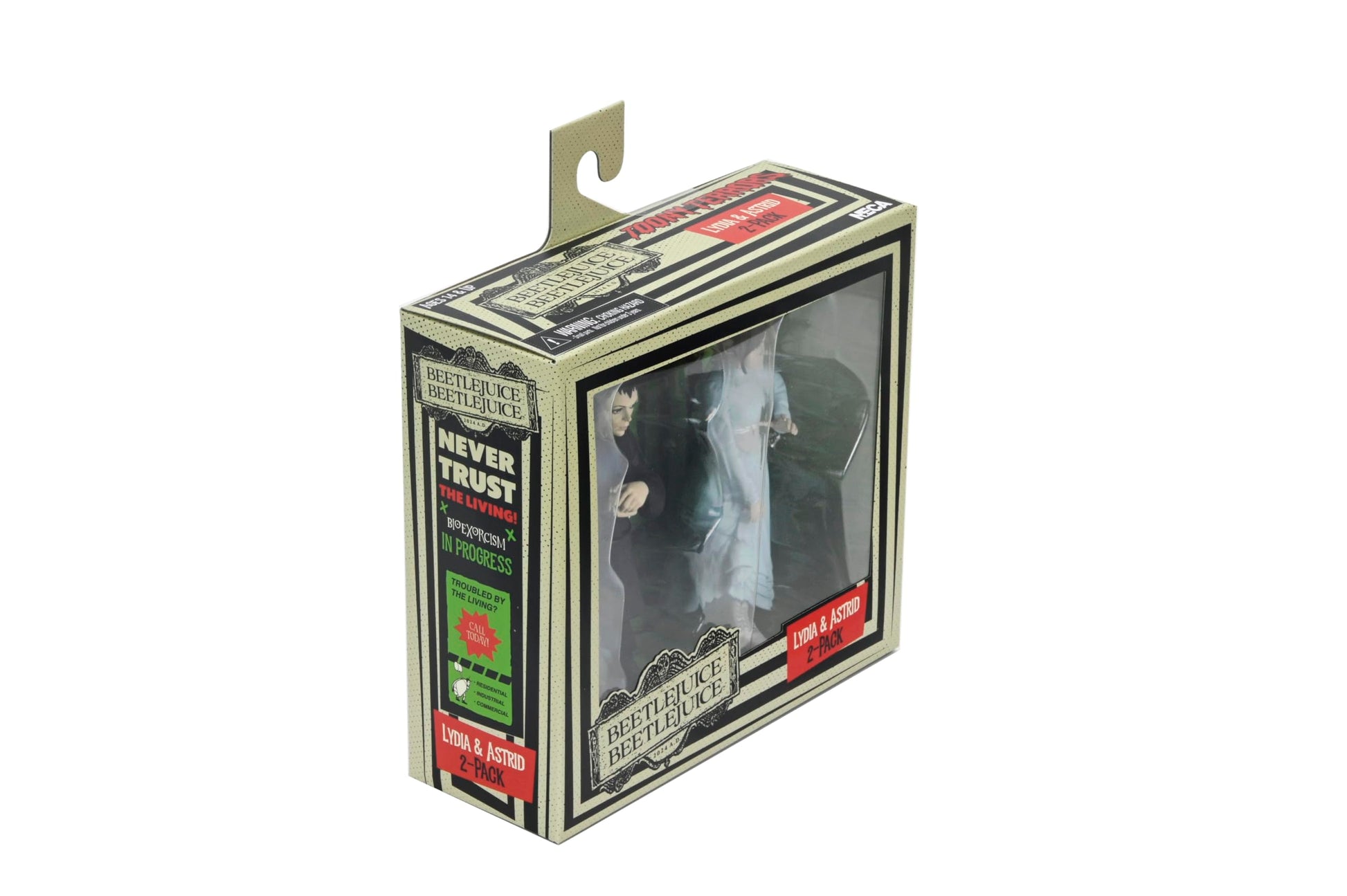 NECA Beetlejuice Beetlejuice - 6" Scale Action Figure - Toony Terrors Lydia and Astrid 2PK