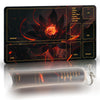 MTG DND Play Mat Game Mat - 3MM Thick High-Density Non-Slip Surface, Stitched Reinforced Edges for Magic playmats, DND Tabletop RPG, TCG Card Games
