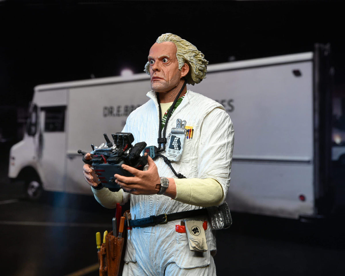 NECA Back to The Future - Ultimate Doc Brown 1985-7" Scale Action Figure