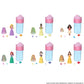 Mattel Disney Princess Royal Color Reveal Small Doll with 6 Surprises Including Scented Ring and 4 Accessories (Dolls May Vary) Garden Party Series
