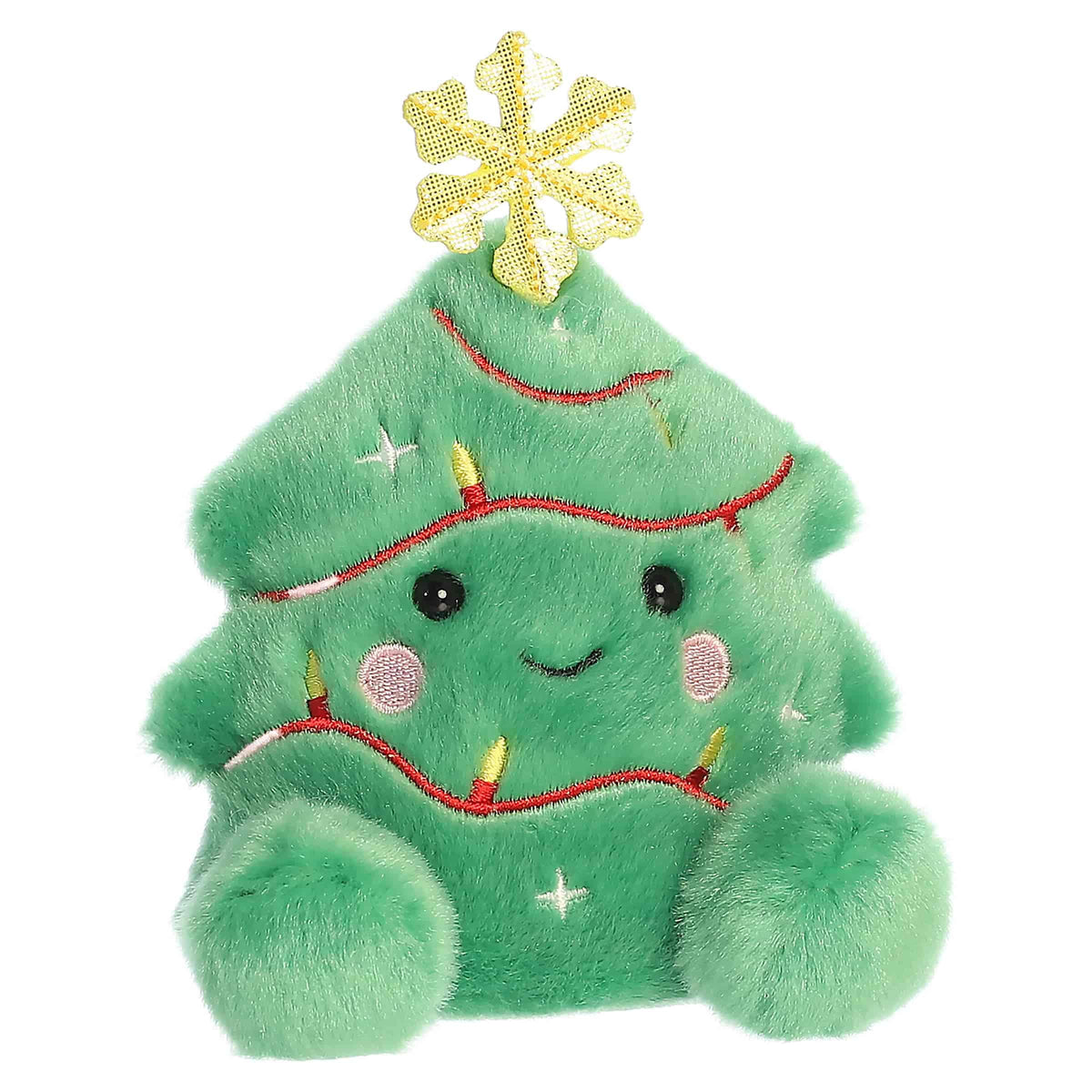 Aurora Festive Palm Pals Balsam Christmas Tree Stuffed Animal - Fun Seasonal Plush For Kids and Adult Collectors - Perfect For Holiday Decorations or