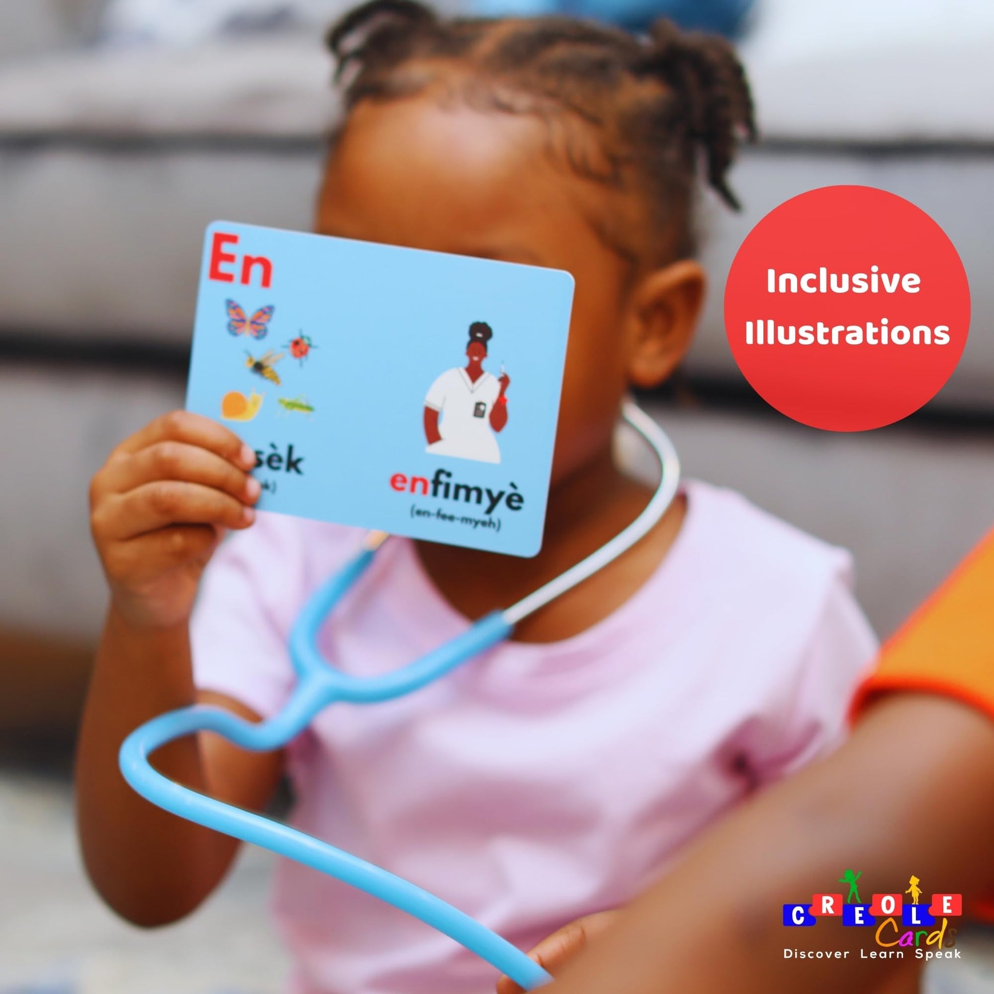 Haitian Creole Flashcards - Learn Creole for Toddlers, Kids, and Adults - Colors, Alphabet, Numbers, Animals, Shapes - A Fun Addition to Haitian