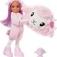Barbie Cutie Reveal Cuddly Series Chelsea Small Dolls & Accessories with 6 Surprises Including Color Change & Mini Pet (Styles May Vary)