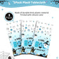 Yavxzvbw 3Pcs A Little Boo is Almost Due Baby Shower Boy Halloween Tablecloth Little Boo Baby Shower Decorations Boy for Blue Halloween Baby Shower