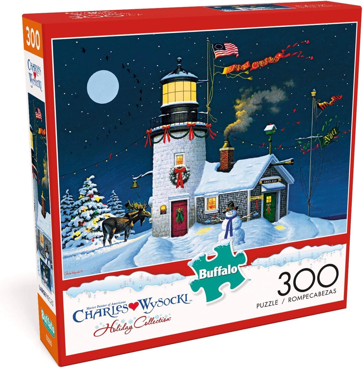 Buffalo Games - Charles Wysocki - Take Out Window - 300 Piece Puzzle