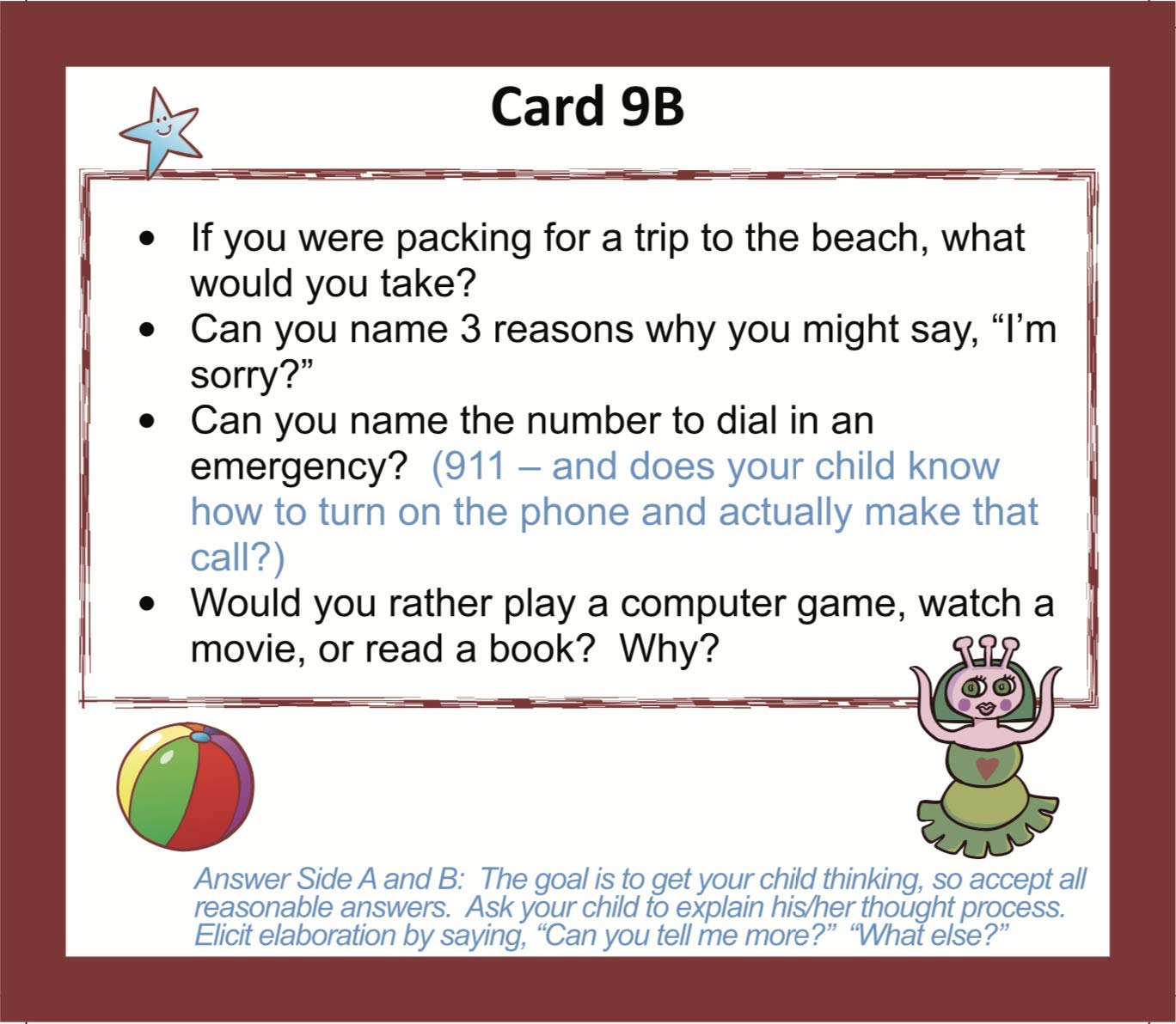TestingMom.com Gifted Learning Flash Cards - Thinking & Problem-Solving for Pre-K - Kindergarten - Gifted and Talented Educational Toy Practice