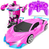 Remote Control Car, 2 in 1 Robot RC Cars Toys for 4 5 6 7 8 Year Old Girls