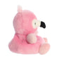 Aurora® Adorable Palm Pals™ Pinky Flamingo™ Stuffed Animal - Fun Collectible Plush for Kids and Adult Collectors - Perfect for Decorating Rooms