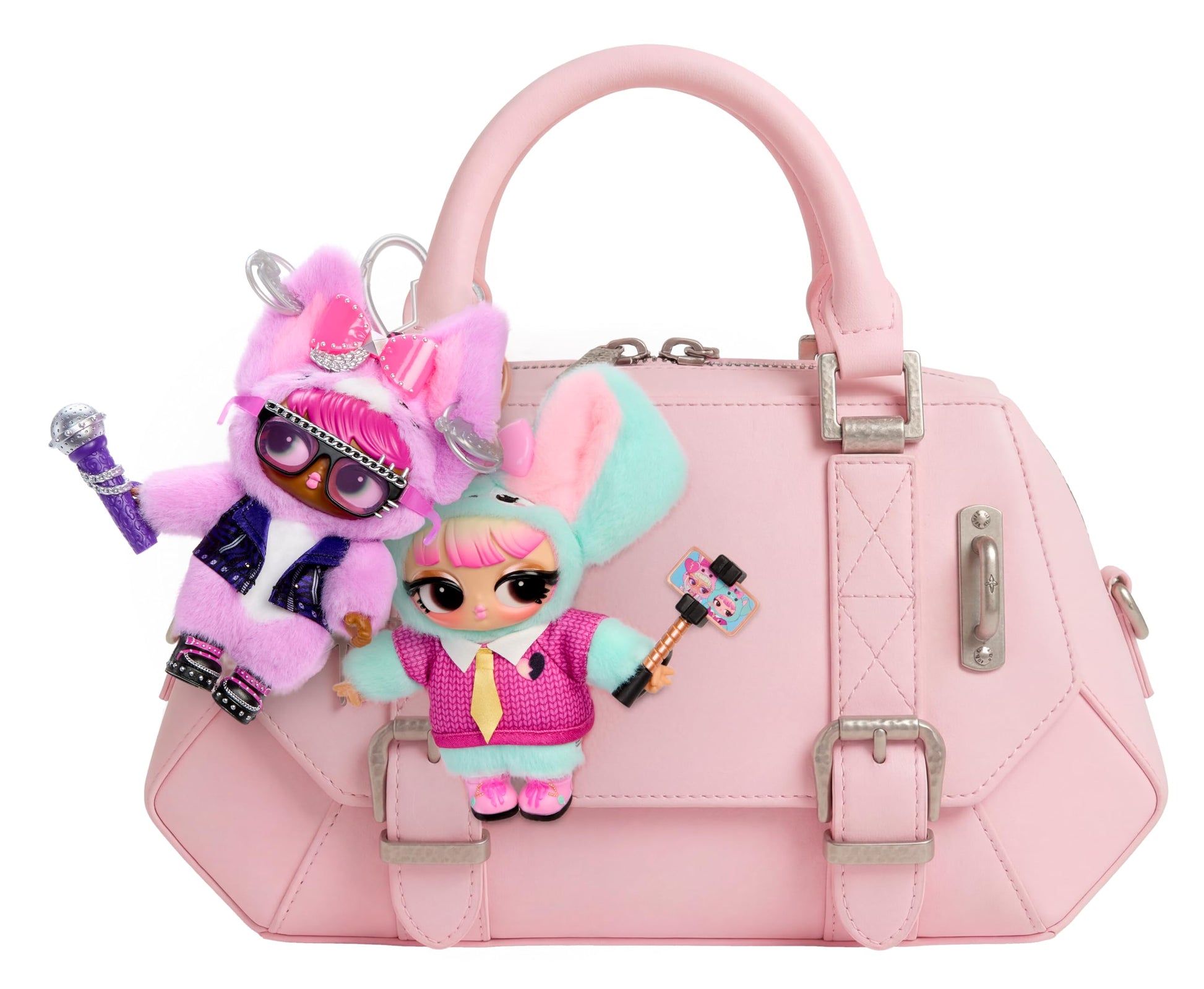LOL Surprise Plush Surprise! Unique-Cora Plush Doll with Hidden Fashions, On-the-Go Play, 7 Total Surprises - for Kids Ages 3+