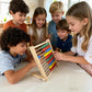 MAGIKON Wooden Abacus, 10 Rows Counting Frame 8in for Math