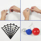 Spider Cake Topper with Spider Web Balls Stars for Spider Theme Birthday Supplies (Spider)