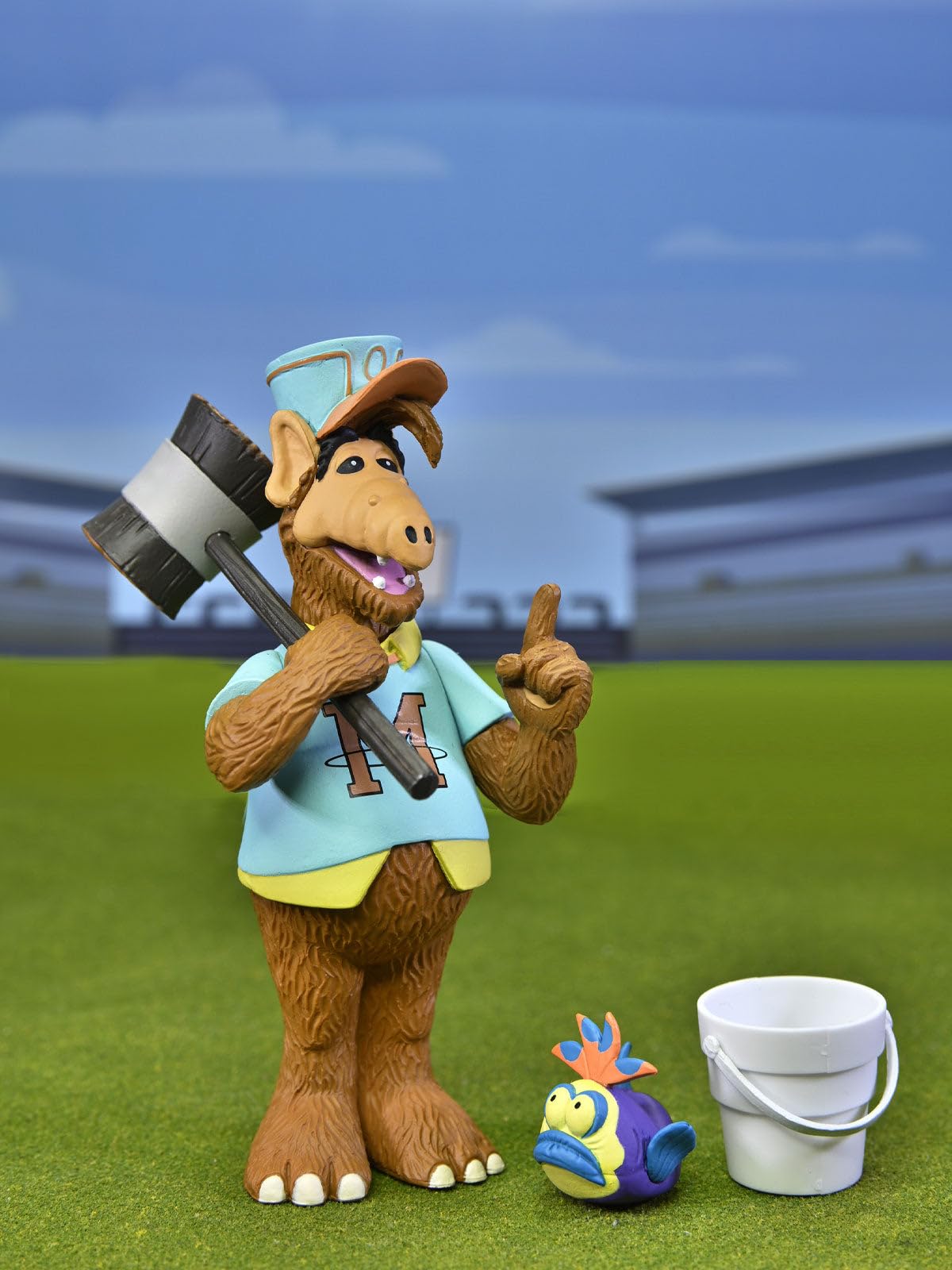 NECA Alf 6" Toony Classic Figure - Alf Baseball