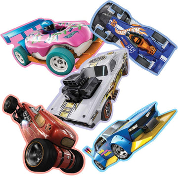 SmileMakers Shaped Hot Wheels Stickers - Prizes and Giveaways - 100 per Pack