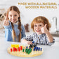 Win SPORTS Chinese Checkers Board - Classic Strategy Game & Fun for The Whole Family, Includes 60 Wooden Pegs in 6 Colors, Made with Natural Wood