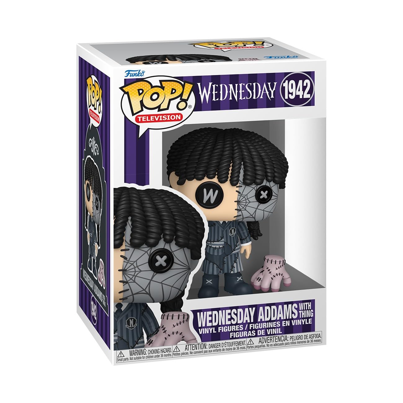 Funko POP! & Buddy: Wednesday - Wednesday with Thing (Patchwork)