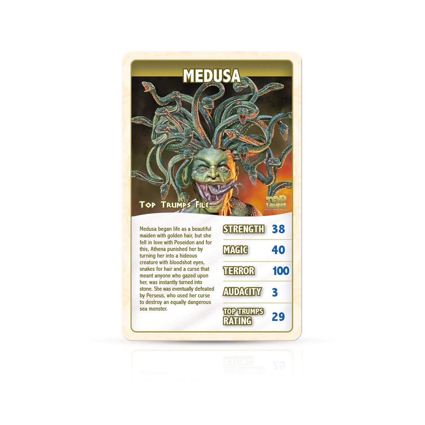 Top Trumps Card Game Greek Mythology - Family Games for Kids and Adults - Learning Games - Kids Card Games for 2 Players and More - Kid War Games