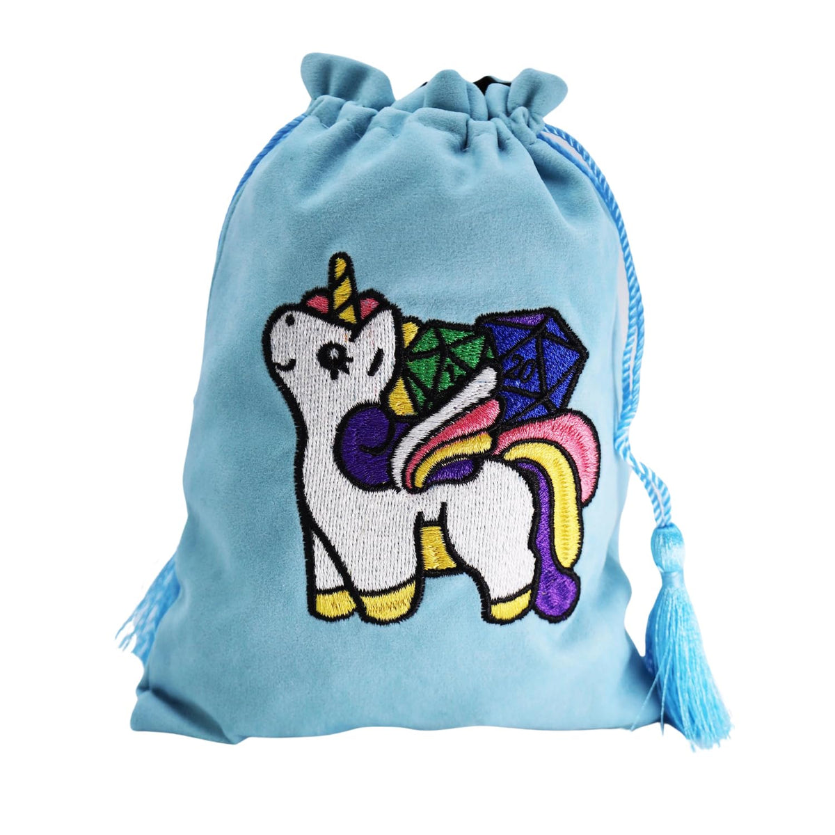 Foam Brain Games Dice Bag - Sparkles the Unicorn