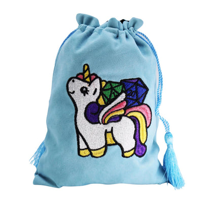 Foam Brain Games Dice Bag - Sparkles the Unicorn