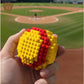 Softball 3D Building Block Set - Ball and bat- Educational Toy - Perfect for Ages 14 15 16 Years and Above - Challenging, Creative Fun