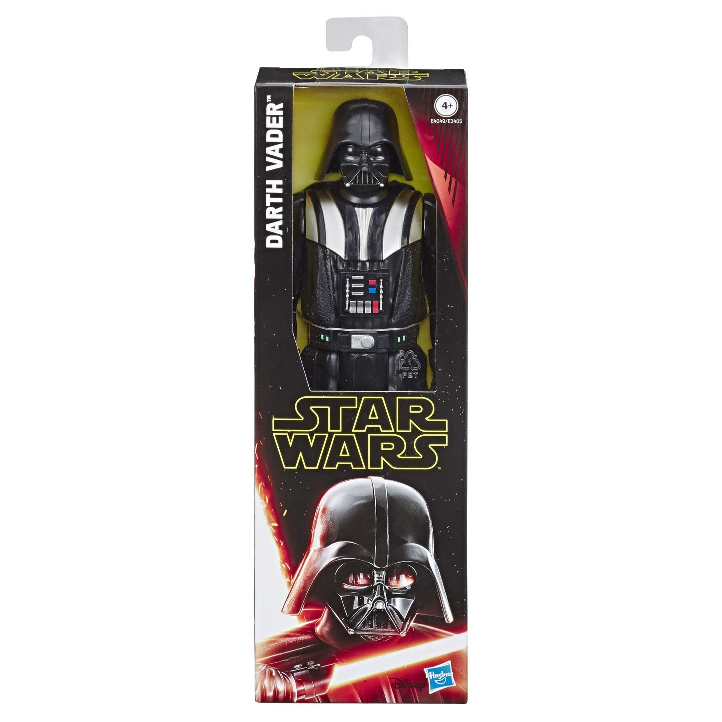 STAR WARS Hero Series Darth Vader Toy 12" Scale Action Figure with Lightsaber Accessory, Toys for Kids Ages 4 & Up