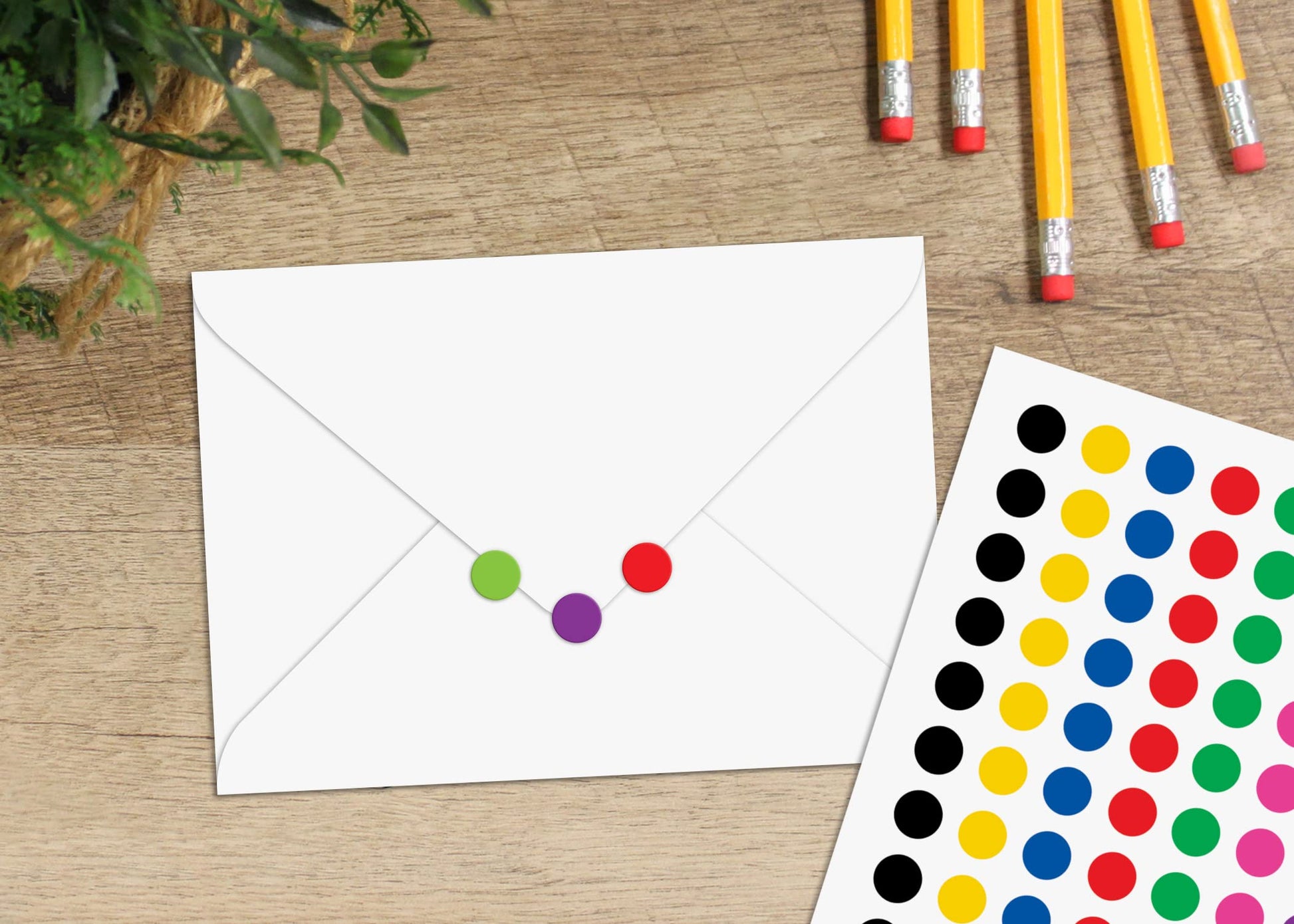 Teacher Created Resources Colorful Circles Mini Stickers (4820)