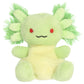 Aurora Palm Pals 5" Ecto Radioactive Axolotl Adorable Plush