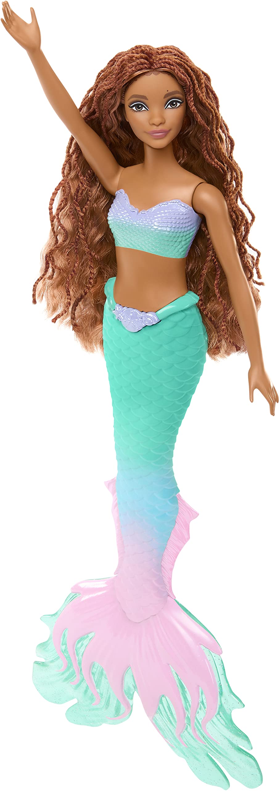 Mattel Disney The Little Mermaid Doll, Ariel, Singing and Fantasy, Singing with Mermaid Tail, Collectable, Children's Toy, from 2 Years, HNK77