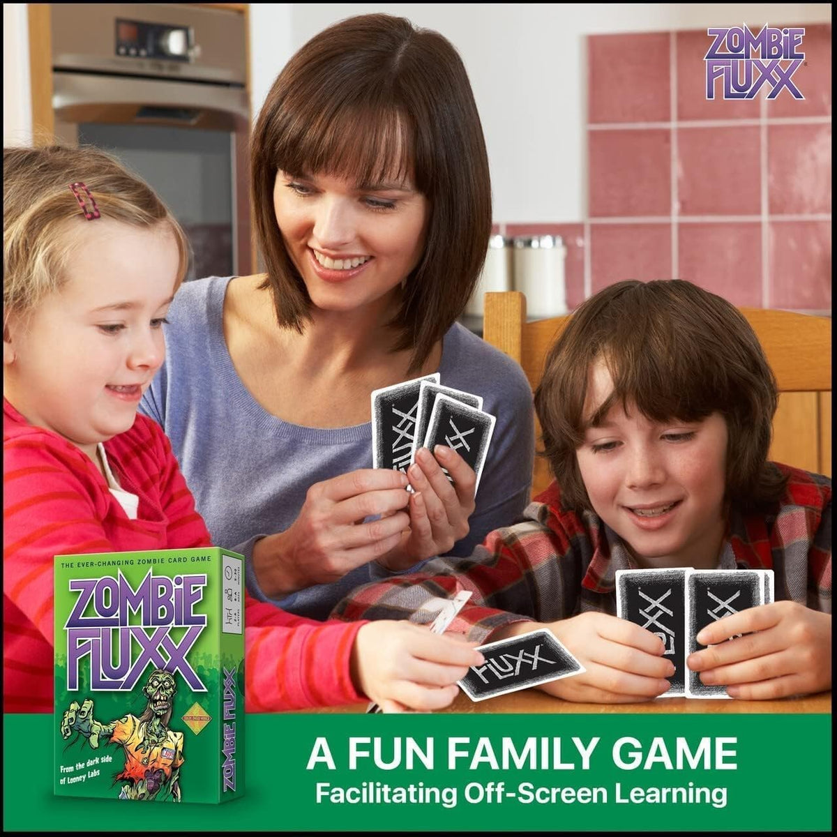 Zombie Fluxx Card Game - Ever-Changing Gameplay and Zombie Adventure