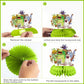 Singing Monsters Party Decorations Honeycomb Centerpiece, 7 Pieces Music Game 3D Double Side Cake Toppers Table Centerpieces, Monsters Photo Backdrop