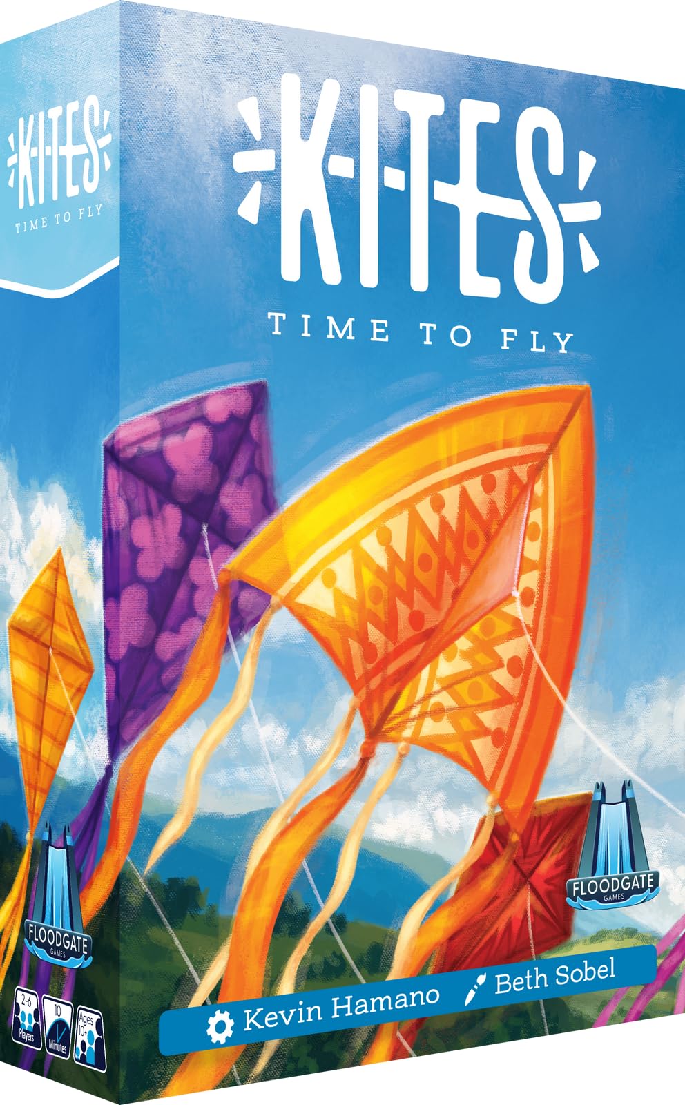 Kites - Time to Fly! | Fun Family Games for Adults, Teens & Kids | Fun Quick Party Games | 10 Minutes | Ages 10 and Up | for 2 to 6 Players | Easy