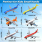 QUANA Airplane Toys, 6 Pack Metal Plane Pull Back Toy Airplanes for Kids 3-5 6 7 Years Old, Die Cast Aircraft Models Kids Play Vehicles Goodie Bag