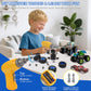 Trovogil Take Apart Monster Truck Toys for Kids 3 4 5 6 7 8 Year Old Boys, STEM Educational Building Toys with Electric Drill & Storage Box Gift