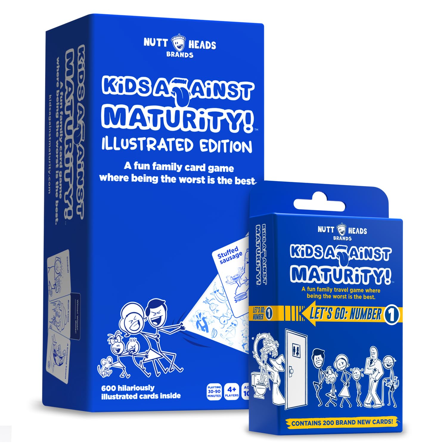 Kids Against Maturity: Funny Family Card Game for Kids Ages 10+ & Parents, Teens & Adults | Hilarious Party Game for Family Game Night | Super Fun