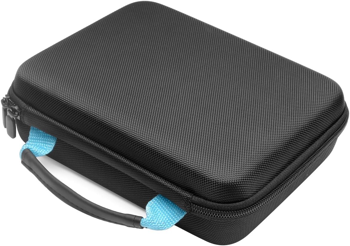 CaseSack Compact Travel and Protection Case for DJI Spark Mini Quadcopter Drone, Slots for extra batteries and propellers, Mesh Pocket for USB Cable