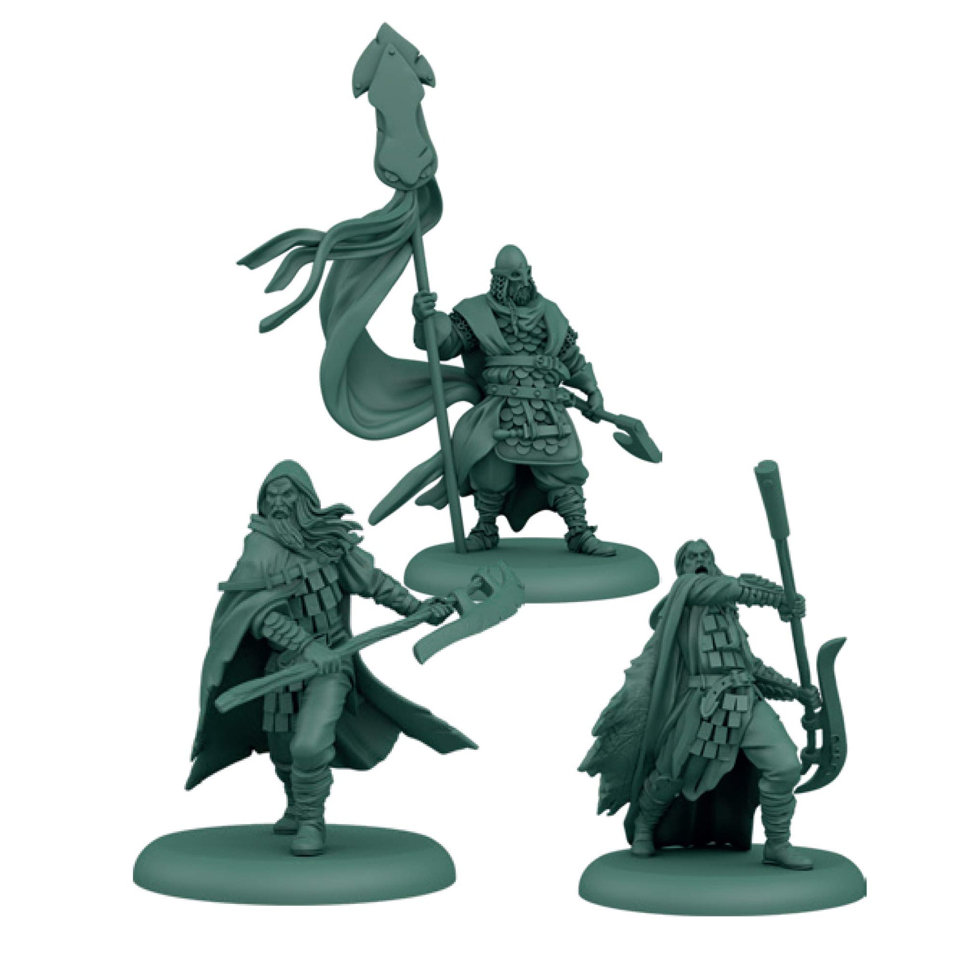 CMON A Song of Ice and Fire Tabletop Miniatures Game House Greyjoy Starter Set - Rulers of The Iron Islands! Strategy Game for Adults, Ages 14+, 2+