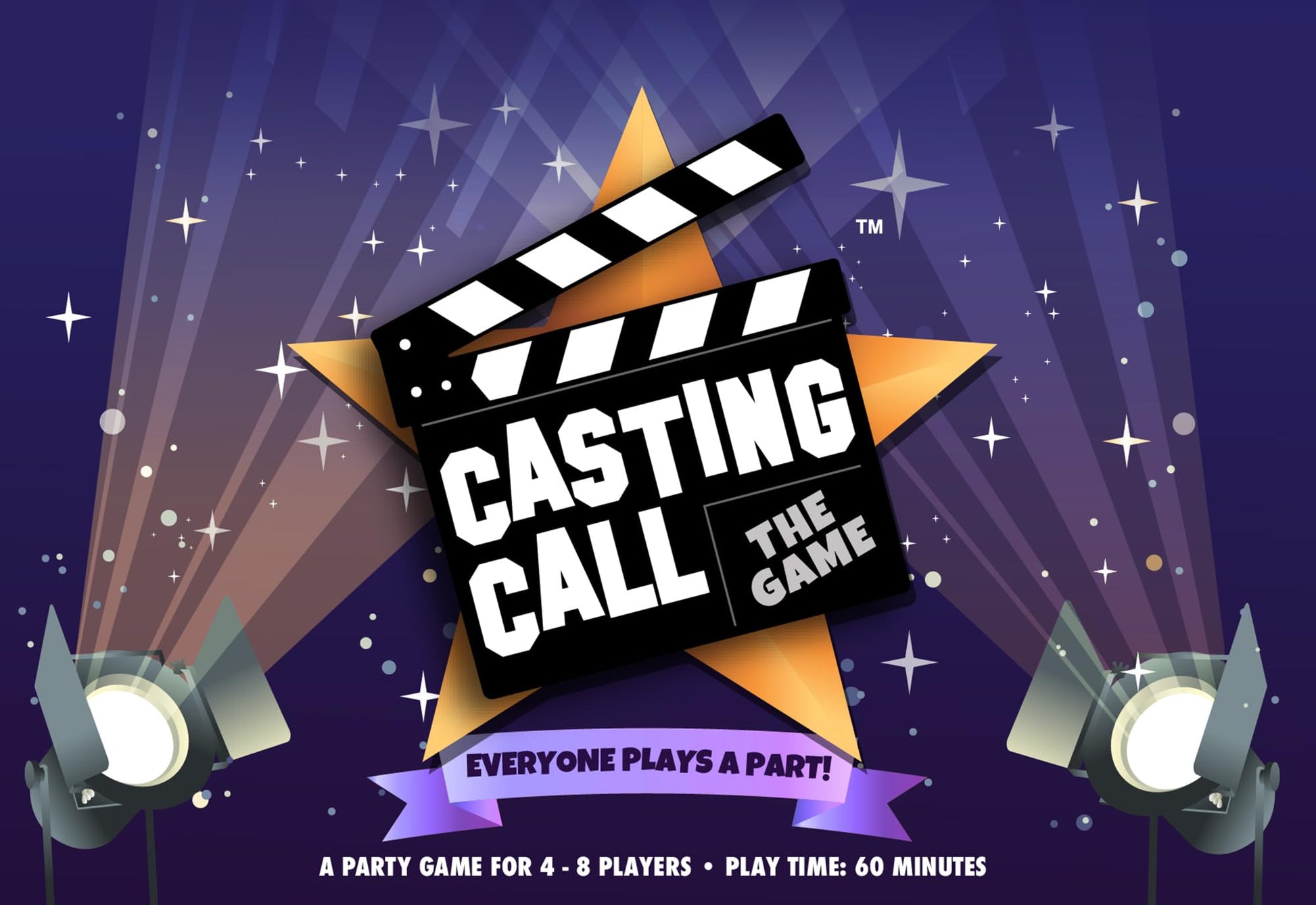 Casting Call Original Edition - Party Card Game - Hilarious Hollywood Theme Card Game for Family Game Night - for Adults and Teens - 4-8 Players, Play