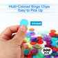 GSE Complete Bingo Game Set with 50 Cards, 500 Chips, Calling Cards Deck