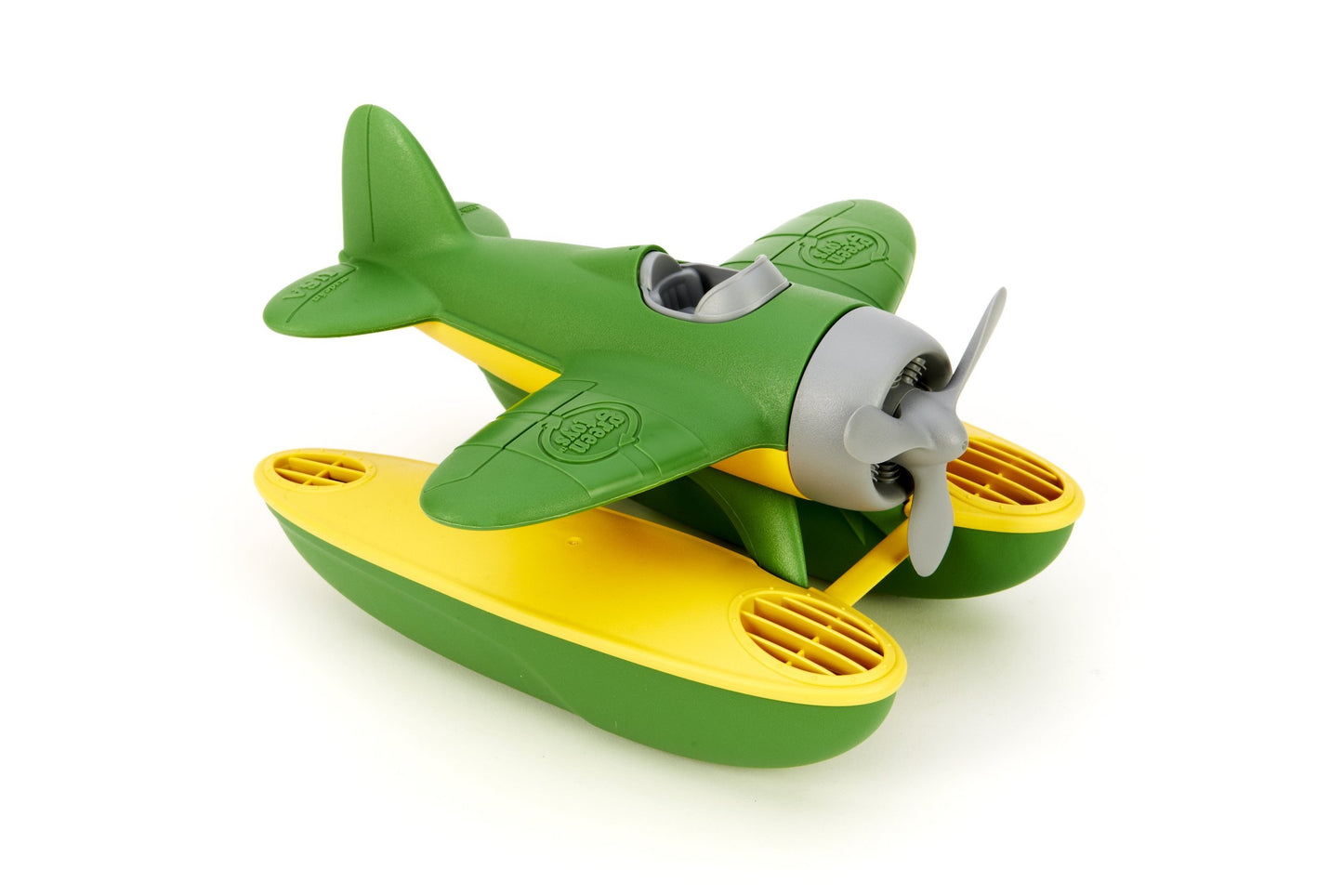 Green Toys Seaplane in Green Color - Bpa Free, Phthalate Free Floatplane for Improving Pincers Grip. Toys and Games