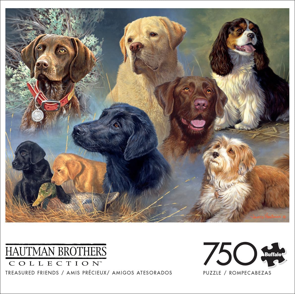 Buffalo Games - Treasured Friends - 750 Piece Jigsaw Puzzle for Adults