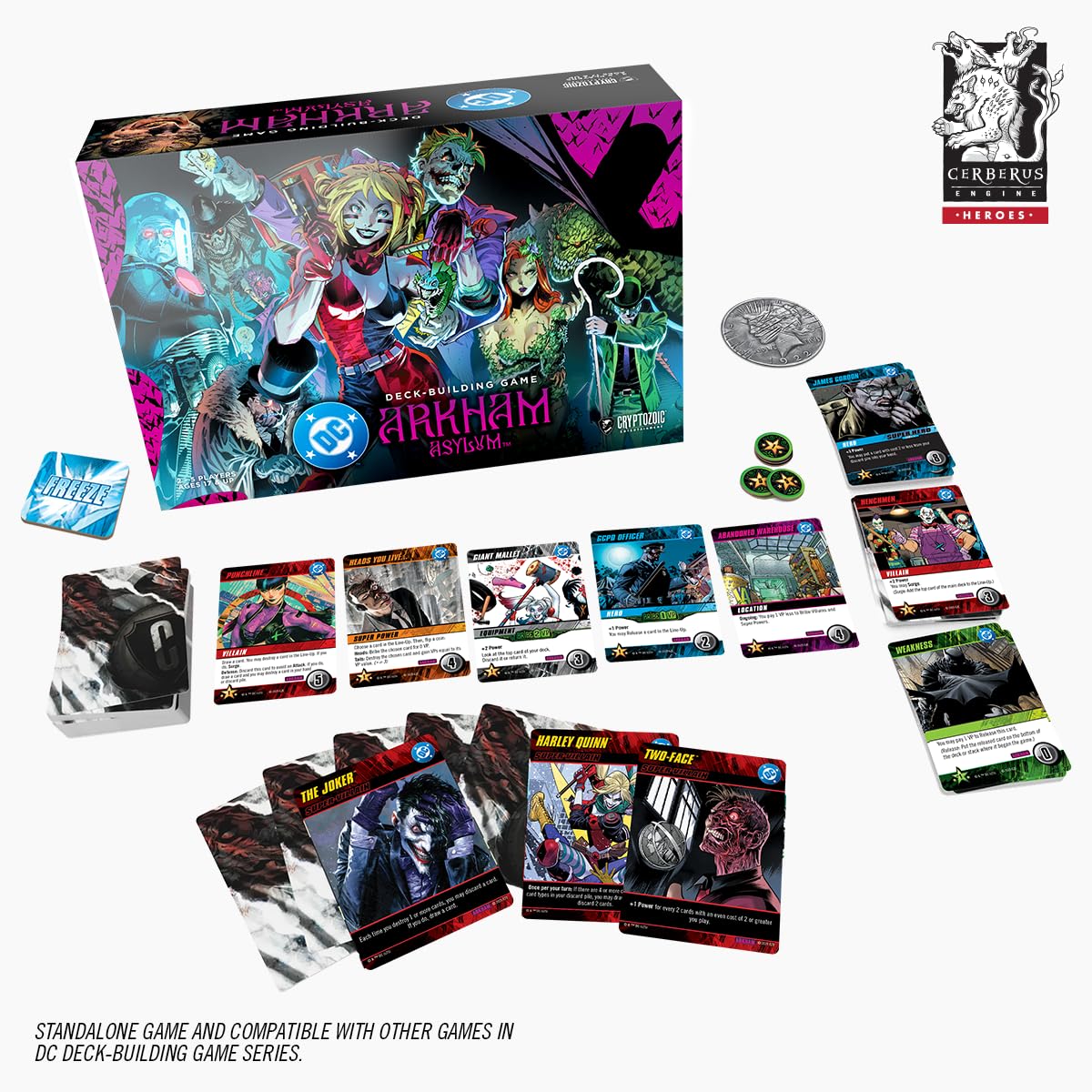 Cryptozoic Entertainment DC Deck-Building Game: Arkham Asylum