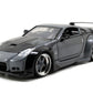 Jada Fast & Furious D.K.'s 2003 Nissan 350Z - 1:24 Scale Diecast Model Toys - Opening Doors, and Hood - for Collectors and Enthusiasts 8+ - Grey