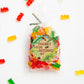 Silly Goose Gifts Thanks for Buzzing by Bug Themed Kraft Birthday Party Supply Thank You Sticker Favors (24 Included)