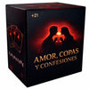 Funchevere Amor, Copas y Confesiones Spanish Couples Card Game, Relationship-Building Conversation, Romantic Couples Card Game. Juego de Cartas para