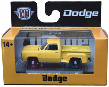 M2 Machines 1978 Dodge Adventurer 150, Yellow 8250pcs Worldwide