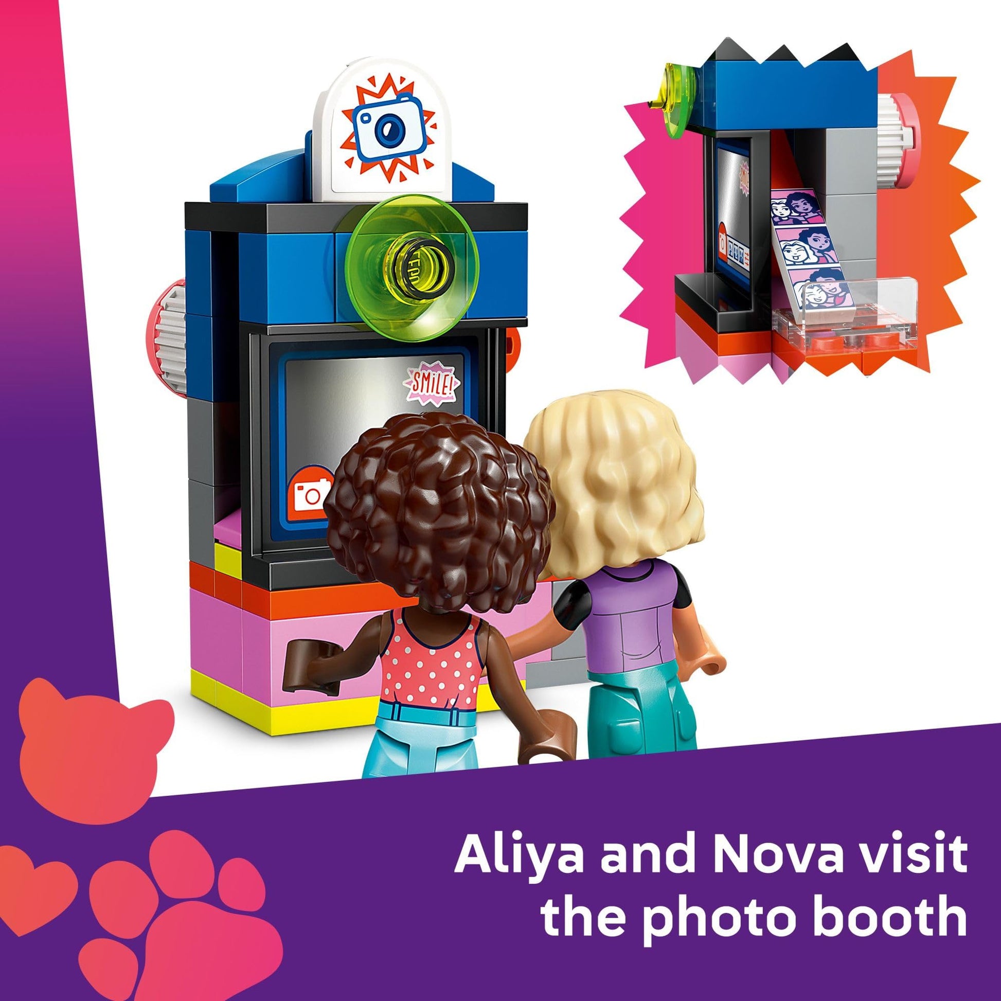LEGO Friends Hair Salon and Accessories Store Toy Building Set - Hair Salon Toy for Girls and Boys, Ages 7+ - Gift Idea for Kids Birthday - with 3