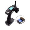Flysky FS-GT5 2.4GHz 6 Channels AFHDS RC Transmitter with FS-BS6 Receiver for RC Car Boat