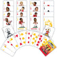 Masterpieces Kansas City Chiefs All-Time Greats Playing Cards, Official NFL Team Deck, Custom Team Designs, 52 Cards & 2 Jokers, Sports Fan Gift, Ages