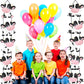 Cow Print Birthday Party Decorations Banner, Farm Animal Cow Print Party Supplies, Indoor Home Wall Outdoor Banner Backdrop Porch Sign for Kids Boys